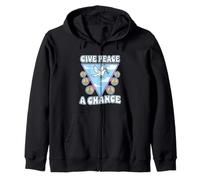 Give peace a chance Zip Hoodie