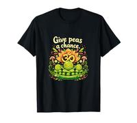 Give Peas a Chance Plant Parent Cottagecore Art T-Shirt