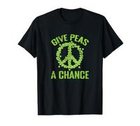 Give Peas A Chance Veggie Vegan Lover T-Shirt