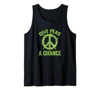 Give Peas A Chance Veggie Vegan Lover Tank Top