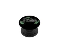 Give Peas a Change Green Pea Illustration PopSockets Adhesive PopGrip