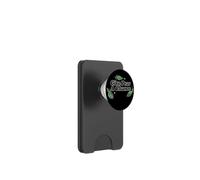 Give Peas a Change Green Pea Illustration PopSockets PopWallet for MagSafe