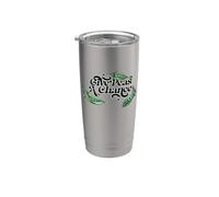 Give Peas a Change Green Pea Illustration Stainless Steel Insulated Tumbler