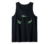 Give Peas a Change Green Pea Illustration Tank Top