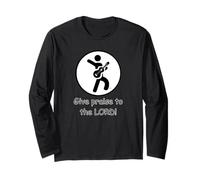 GIVE PRAISE TO THE LORD! Christian Design Long Sleeve T-Shirt