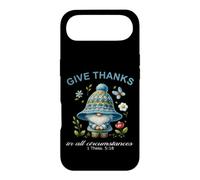 Give Thanks Christian Bible Verse Cute Summer Gnome Case for iPhone Air