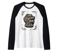 give Thanks in All circumstances - 1 Thessalonians 5:18 Raglan Baseball Tee