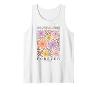 Give Thanks Lord Love Endures Forever Psalm 136:1 Tank Top