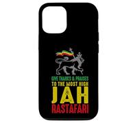 GIVE THANKS & PRAISES RASTAFARI Reggae Jah Rasta Clothing Case for iPhone 12/12 Pro