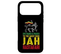GIVE THANKS & PRAISES RASTAFARI Reggae Jah Rasta Clothing Case for iPhone 17 Pro Max