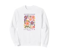 Give Thanks To The Lord Psalm 136:1 Floral Christian Faith Sweatshirt
