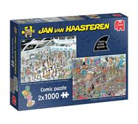 Give Us Some Space & All Dressed Up by Jan van Haasteren 2 x 1000 piece jigsaw