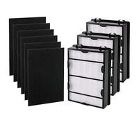 Give Your Air Filter a Better 'Lung', Replacement for Holmes HAPF600 Filters Parts, Compatible with HAPF600D, HAPF600D-U2. Effectively Filters 99.97% of Dust in the Air(2 True HEPA & 4 Carbon Filters)