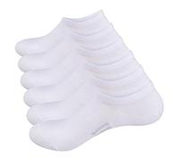 GiveGift Mens No Show Trainer Socks Breathable Cotton Casual Low Cut Invisible Ankle Socks for Men 5-8, With Non-Slip Silicone Stripes, Mulitpack, 6 Pairs