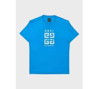 Givenchy 4G Emblem Slim Fit T Shirt Mineral Blue - M