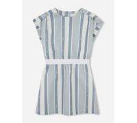 Givenchy Girls Striped Linen Dress in Blue - Blue - 4 Yrs