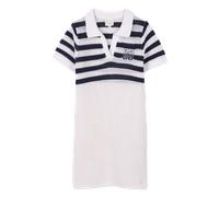 Givenchy Girls White And Blue Cotton Knit Dress SS25-12+/14