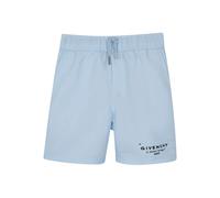 Givenchy Kids drawstring board shorts - Blue 4-5-6-8-10-12-12+