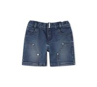 Givenchy Kids logo-embroidered denim shorts - Blue 6-9-12-18-24-36