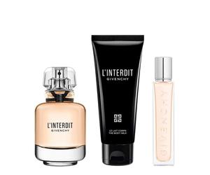 GIVENCHY L'INTREDIT EDP 50ML + BODY LOTION 75ML + TRAVEL SPRAY 12.5ML GIFT SET 2026