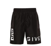 Givenchy logo-print swim shorts - Black S