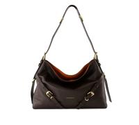 Givenchy medium Voyou buckle-fastening calfskin shoulder bag - Brown One Size