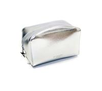 Givenchy Parfums Make Up/Toiletry/Acessory Bag, Small Cubic Pouch, Silver
