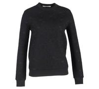 Givenchy Preloved Lace Detailed Crewneck Sweater In Black Polyester Black
