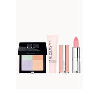 Givenchy - Prisme Libre 4-Colour Pressed Powder & Skin Perfecto Fluid UV SPF - N01 Mousseline Pastel