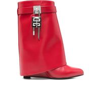 Givenchy Shark Lock mid-calf boots - Red 36