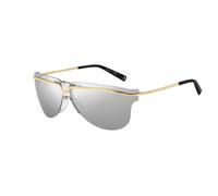 Givenchy Unisex GV 7169/S 83I/T4 Sunglasses Metal Gold Grey Oversize Normal Mirror