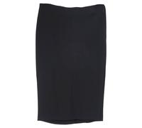 Givenchy Women's Preloved Asymmetric Draped Knee Skirt in Black Polyester | Size: 38
