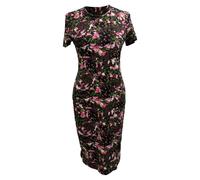 Givenchy Women's Preloved Floral-Print Midi Dress in Cotton | Size: Small