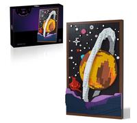 Givenni Art Planetary Exploration Space Building kit, Building Set for Adults, Gift Idea for Sci-Fi and Astronomy Lovers to Build and Hang or Display Freestanding