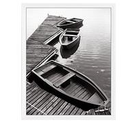 Giverny 11x14 Picture Frames, White Photo Frames for Wall Mounting, Simple Design Glossy Finish Frame Perfect for Home Decoration, Office, Hotel and Various Ceremonies Praties