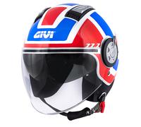 GIVI 11.1 Air Jet-R Class Jet Helmet, white-red-blue, size M