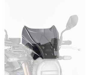 Givi 1173S Universal Sport Clear Smoke Windshield Screen, Front