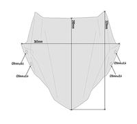 Givi 1176a Kawasaki Z 900/honda Cb 500 F Windshield unisex
