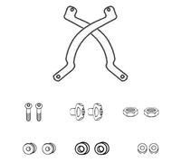 Givi 330DT Windshield Mounting Kit For BMW R1200 GS 2004 2005 2006 2007