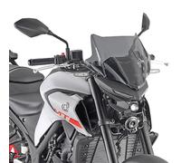 GIVI 4128S Smoke Windshield + Mounts (28 X 36.5) YAMAHA MT-03 321 2020-2024