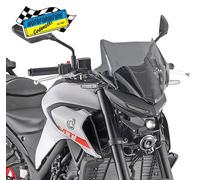 GIVI 4128S Smoke Windshield + Mounts (28 X 36.5) YAMAHA MT-03 321 2020-2024