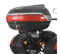 Givi Monokey/monolock Kawasaki Versys 650 Top Case Rear Fitting Black