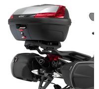 Givi Monokey/monolock Aprilia Shiver 750/900 Abs Top Case Rear Fitting Blue,Black