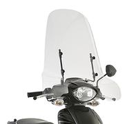 GIVI Parabrezza Spoiler Windshield For Aprilia Scarabeo 50 2014-2018 Transparent