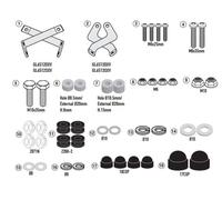 GIVI A6131A Mounting Kit For Kymco Agility NX 125 2026