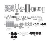 Givi A9541A Mounting Kit For Windshield 9541A, Seat Mo 125, Silence S01