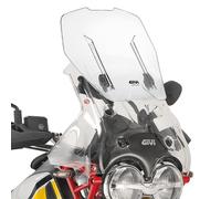 Givi Airflow Af8203b Parabrezza Scorrevole Trasparente Moto Guzzi V85 TT 2019...