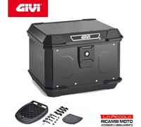 GIVI ALP44B Alpina Black 44 Lt Monolock Universal Motorcycle Suitcase