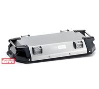GiVi Aluminum Silver Left Luggage Lid for OBK48AL