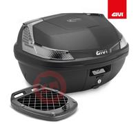 GIVI B47 Blade Tech Monolock Topcase with Plate, black/transparent, size 47 Ltr.